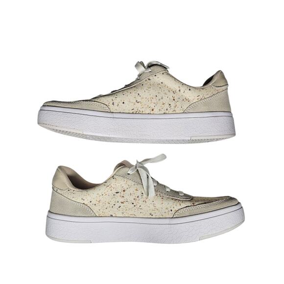 KIZIK Hands-Free Shoes Prague Terrazzo Canvas Suede Unisex M's 6 / W's 7.5 - Picture 2 of 9